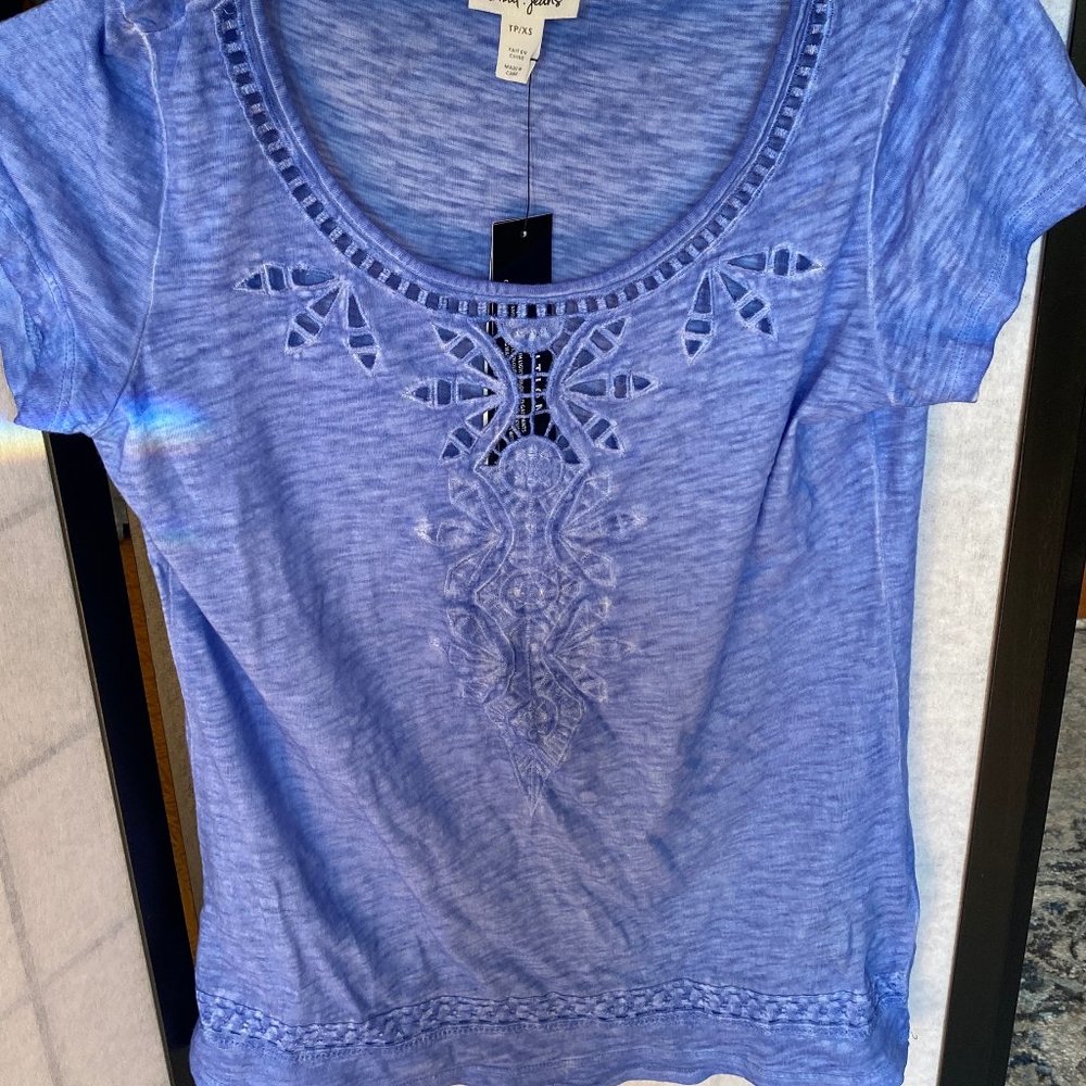 Tribal Jeans linen-cotton shirt